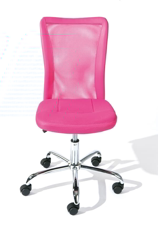 Bonan børne kontorstol pink.