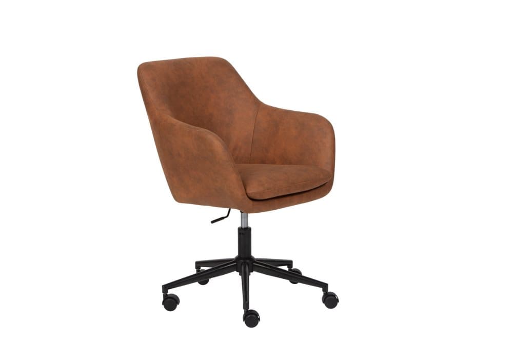 Workrelaxed kontorsstol brun.