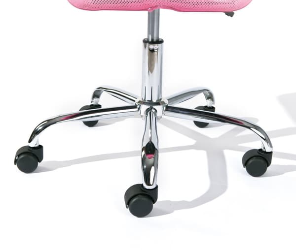 Bonan kontorstol barn pink.