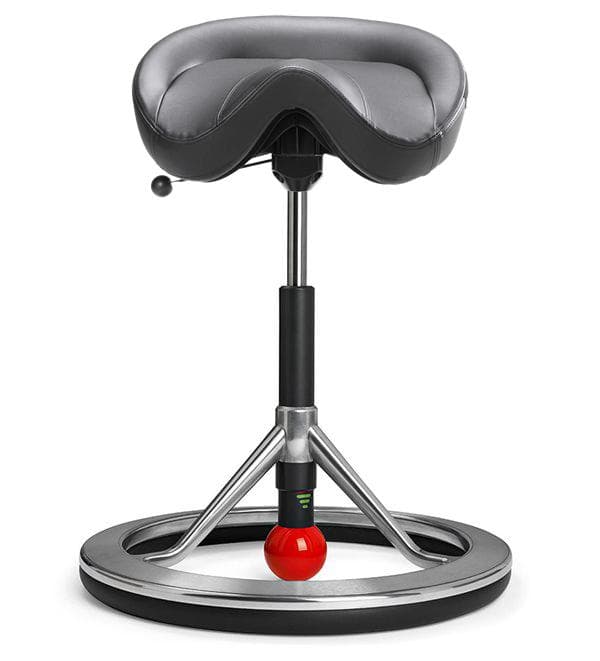 Ergonomisk Sadelstol - Backapp 2.0 Smart - Veganskt Läder