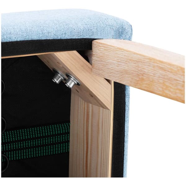 Fromm Starck Stol - Set med 2 - Upp till 180 kg - Sits 46 x 42 cm - Himmelsblå