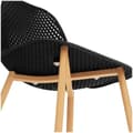 Miniatyrbild 3 av 6: Fromm Starck Stol - Set med 4 - Upp till 150 kg - Sittyta 52 x 46,5 cm - Svart