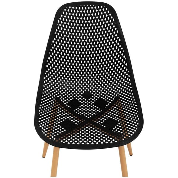 Fromm Starck Stol - Set med 4 - Upp till 150 kg - Sittyta 52 x 46,5 cm - Svart
