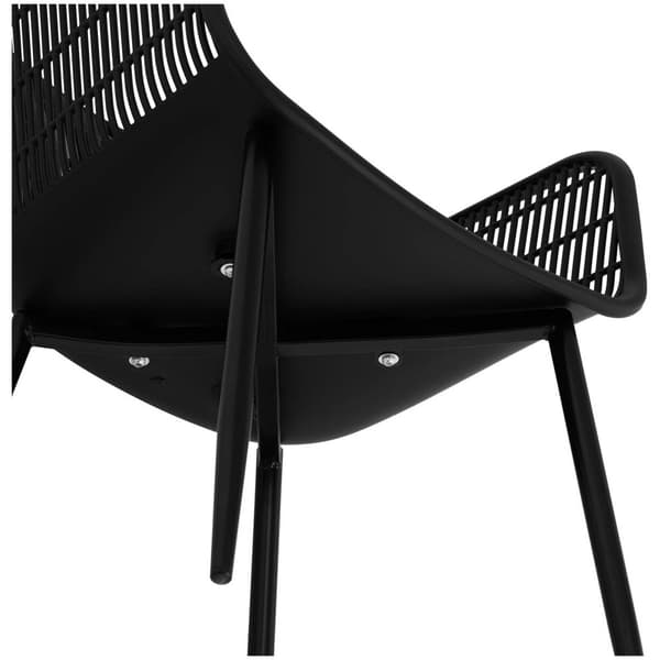 Fromm Starck Stol - Set med 2 - Upp till 150 kg - Sittyta 45 x 44 cm - Svart