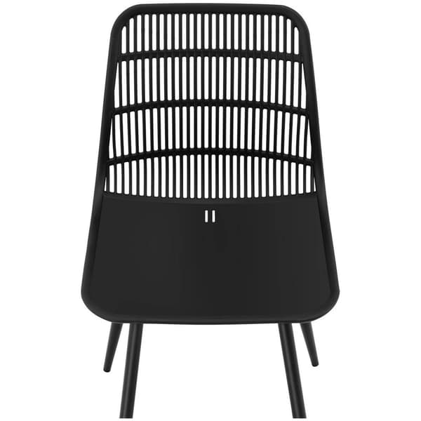 Fromm Starck Stol - Set med 4 - Upp till 150 kg - Sittyta 46,5 x 45,5 cm - Svart