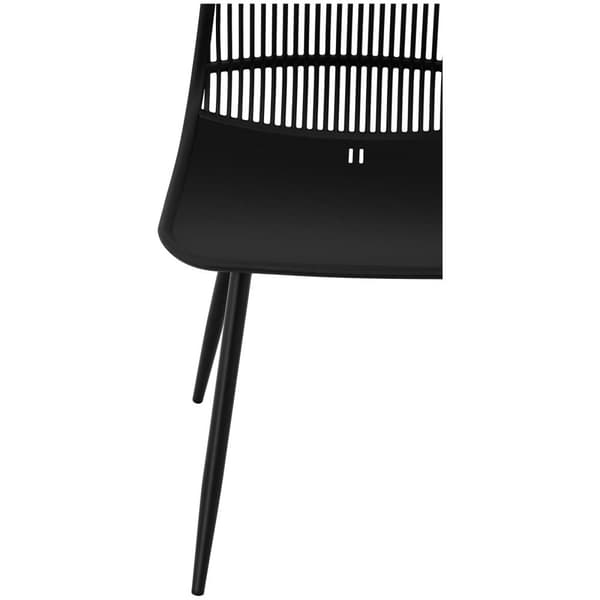 Fromm Starck Stol - Set med 4 - Upp till 150 kg - Sittyta 46,5 x 45,5 cm - Svart