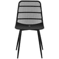 Miniatyrbild 5 av 5: Fromm Starck Stol - Set med 4 - Upp till 150 kg - Sittyta 46,5 x 45,5 cm - Svart