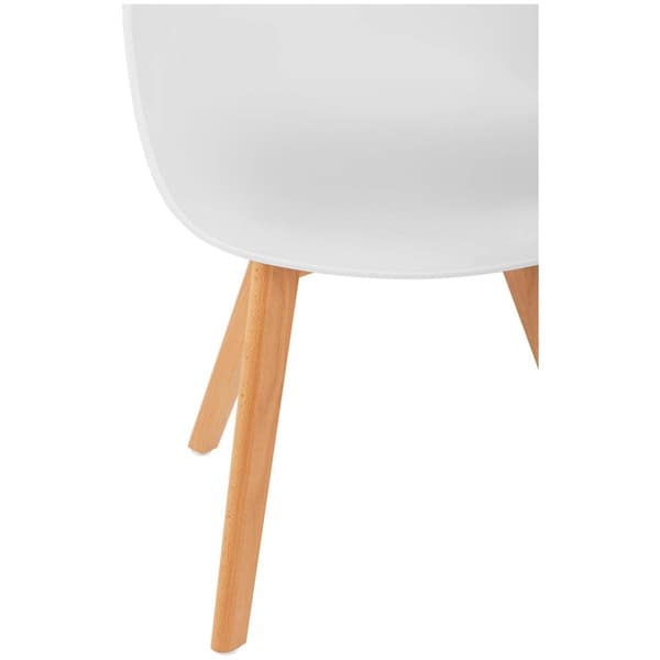 Fromm Starck Stol - Set med 2 - Upp till 150 kg - Sittyta 41 x 40 cm - Vit