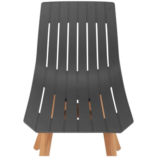 Fromm Starck Stol - Set med 2 - Upp till 150 kg - Sittyta 50 x 47 cm - Grå