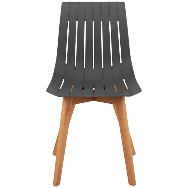 Fromm Starck Stol - Set med 2 - Upp till 150 kg - Sittyta 50 x 47 cm - Grå