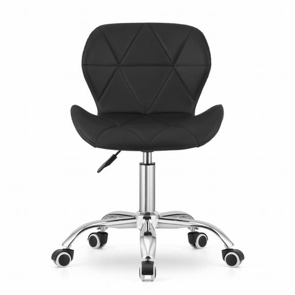 Kontorsstol AVOLA - ergonomisk - ECO-läder - svart