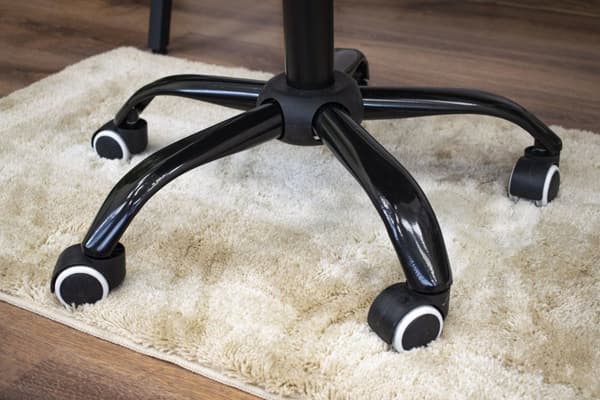 Työtuoli NOTO - ergonominen - eko-nahka - musta
