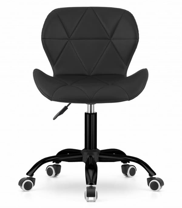 Työtuoli NOTO - ergonominen - eko-nahka - musta