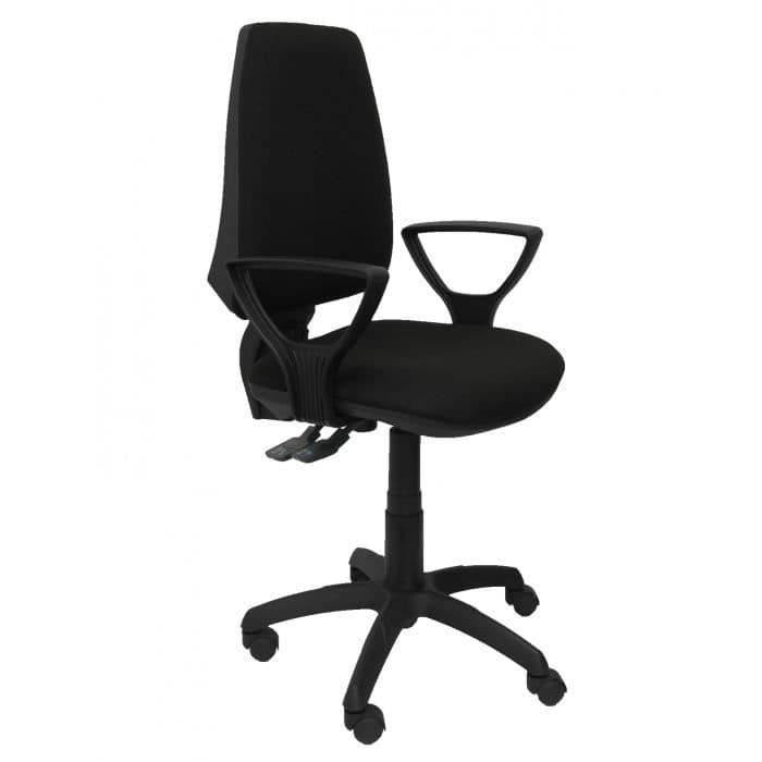 Modell 14SBALI840BGOLF CP Ergonomisk kontorsstol med synkronmekanism och justerbar i höjdled Klädd sits och ryggstöd
