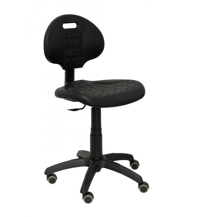 Ergonomisk, vridbar och höj- och sänkbar kontorsstol Sits och ryggstöd i högresistans injicerad polyuretan Färg