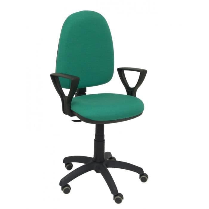 Modell 04CPBALI456BGOLFRP Ergonomisk kontorsstol med permanent kontaktmekanism, höjdjusterbar och parketthjul