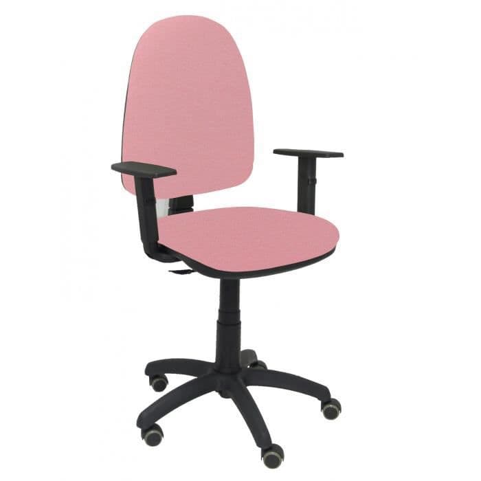 Modell 04CPBALI710B10RP Ergonomisk kontorsstol med permanent kontaktmekanism, höjdjusterbar och parketthjul