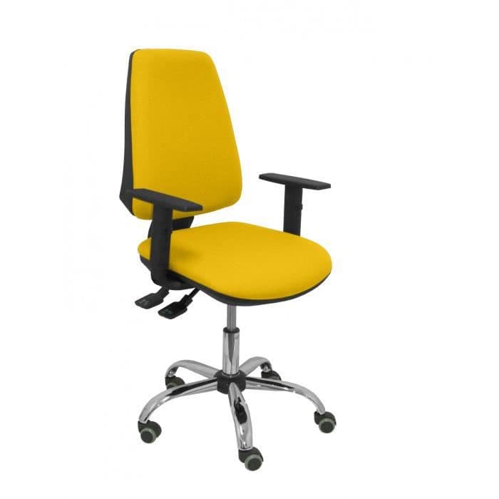 Modell 14SBALI100CRBFRITZ Ergonomisk kontorsstol med synkronmekanism och justerbar i höjdled Klädd sits och ryggstöd