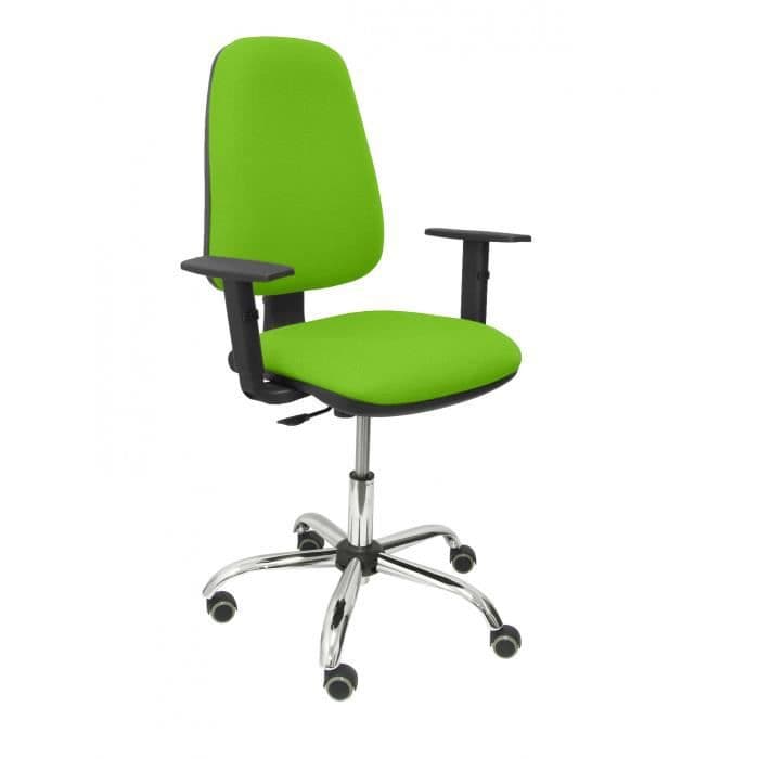 Modell 17CPBALI22B10 Ergonomisk kontorsstol med permanent kontaktmekanism och justerbar i höjdled Sits och ryggstöd