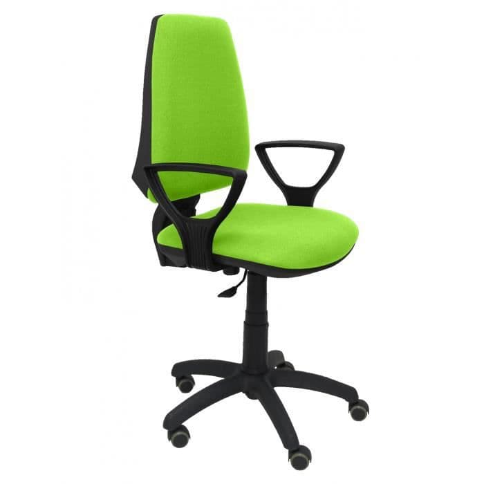 Modell 14CPBALI22BGOLFRP CP Ergonomisk kontorsstol med permanent kontakt, justerbar i höjdled och parketthjul Säte och