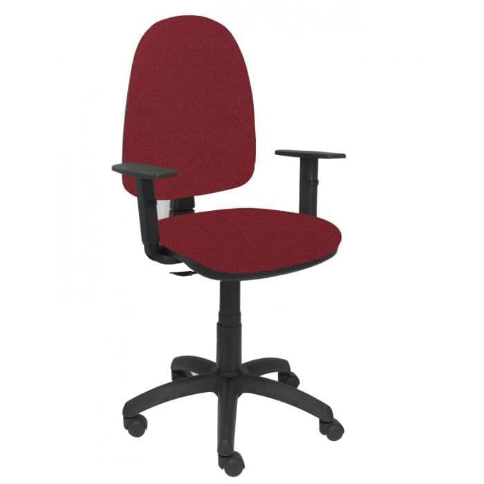 Modell 04CPBALI933B10 Ergonomisk kontorsstol med permanent kontaktmekanism och justerbar i höjdled Sits och ryggstöd