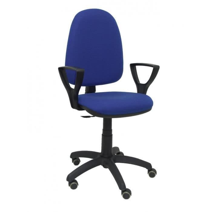 Modell 04CPBALI229BGOLFRP Ergonomisk kontorsstol med permanent kontaktmekanism, höjdjusterbar och parketthjul
