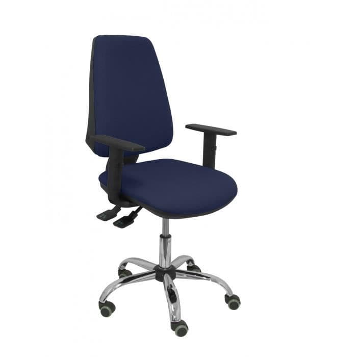 Modell 14SBALI200CRBFRITZ Ergonomisk kontorsstol med synkronmekanism och justerbar i höjdled Klädd sits och ryggstöd