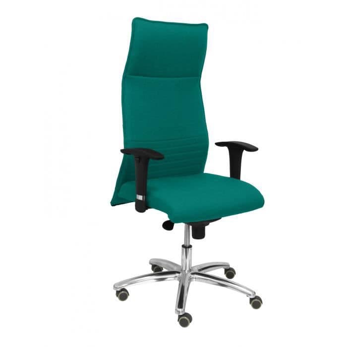 Modell 206SBALI39 Ergonomisk kontorsstol med synkronmekanism och justerbar i höjdled Sits och rygg klädd i