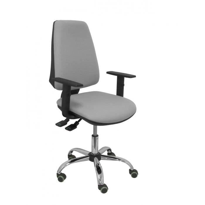 Elche-modell - Ergonomisk kontorsstol med synkronmekanism och justerbar i höjdled - Sits och rygg klädd i tyg