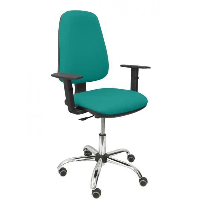 Modell 17CPBALI39B10 Ergonomisk kontorsstol med permanent kontaktmekanism och justerbar i höjdled Sits och ryggstöd