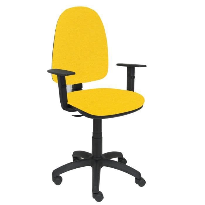 Modell 04CPBALI100B10 Ergonomisk kontorsstol med permanent kontaktmekanism och justerbar i höjdled Sits och ryggstöd