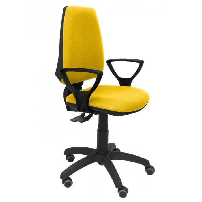 Modell 14SBALI100BGOLFRP CP Ergonomisk kontorsstol med synkronmekanism, justerbar i höjdled och parketthjul Sits