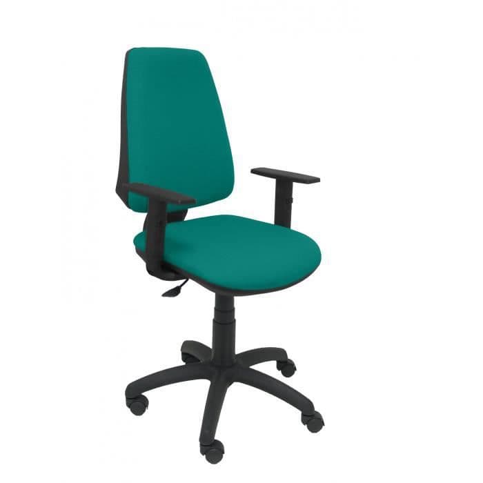 Modell 14CPBALI39B10 CP Ergonomisk kontorsstol med permanent kontakt och justerbar i höjdled Sits och rygg klädd i