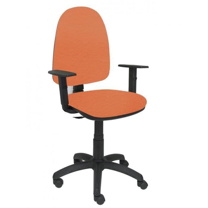 Modell 04CPBALI363B10 Ergonomisk kontorsstol med permanent kontaktmekanism och justerbar i höjdled Sits och ryggstöd