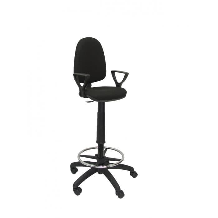 Modell T04CPBALI840BGOLF Ergonomisk kontorsstol med permanent kontaktmekanism, justerbar i höjdled och parketthjul