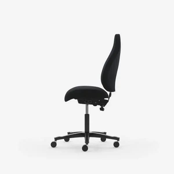 Toimistotuoli Malmstolen Adaptive 6006 Korkea selkänoja, musta ESD