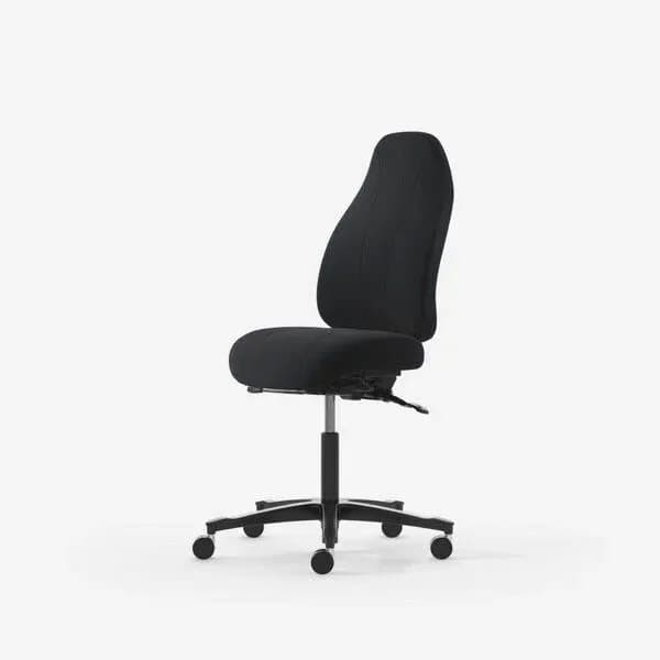 Toimistotuoli Malmstolen Adaptive 6006 Korkea selkänoja, musta ESD