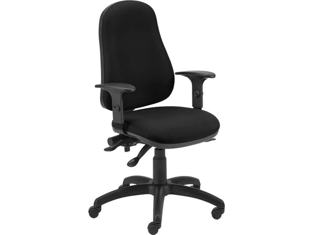 Office Products Thassos Black office chair