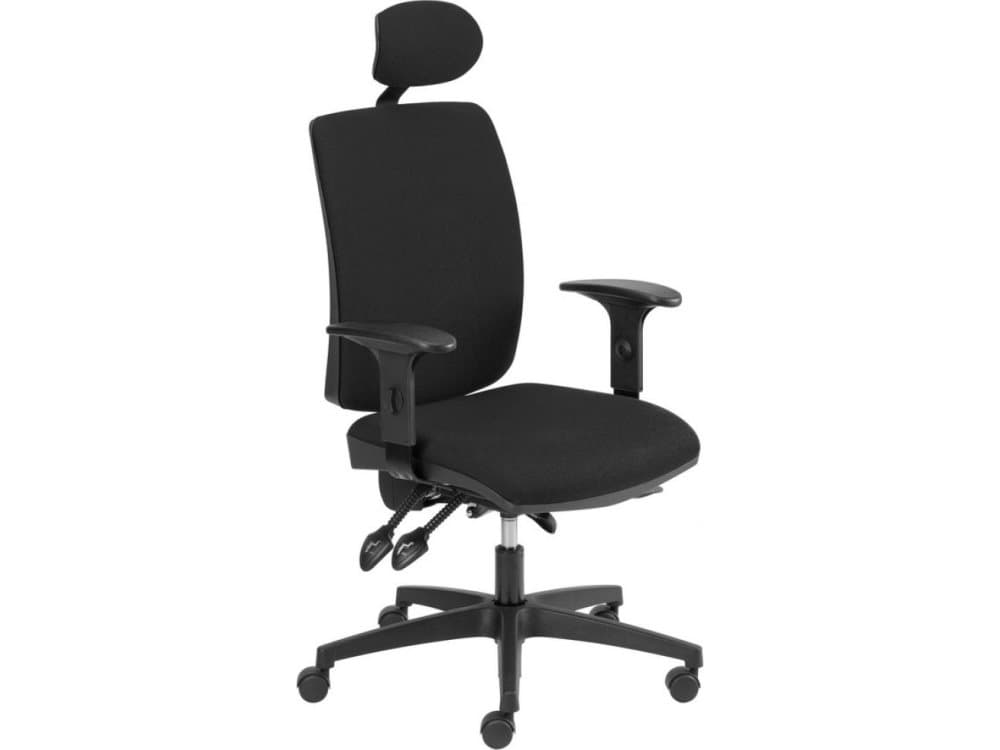 Office Products Kefalonia Black Office Chair