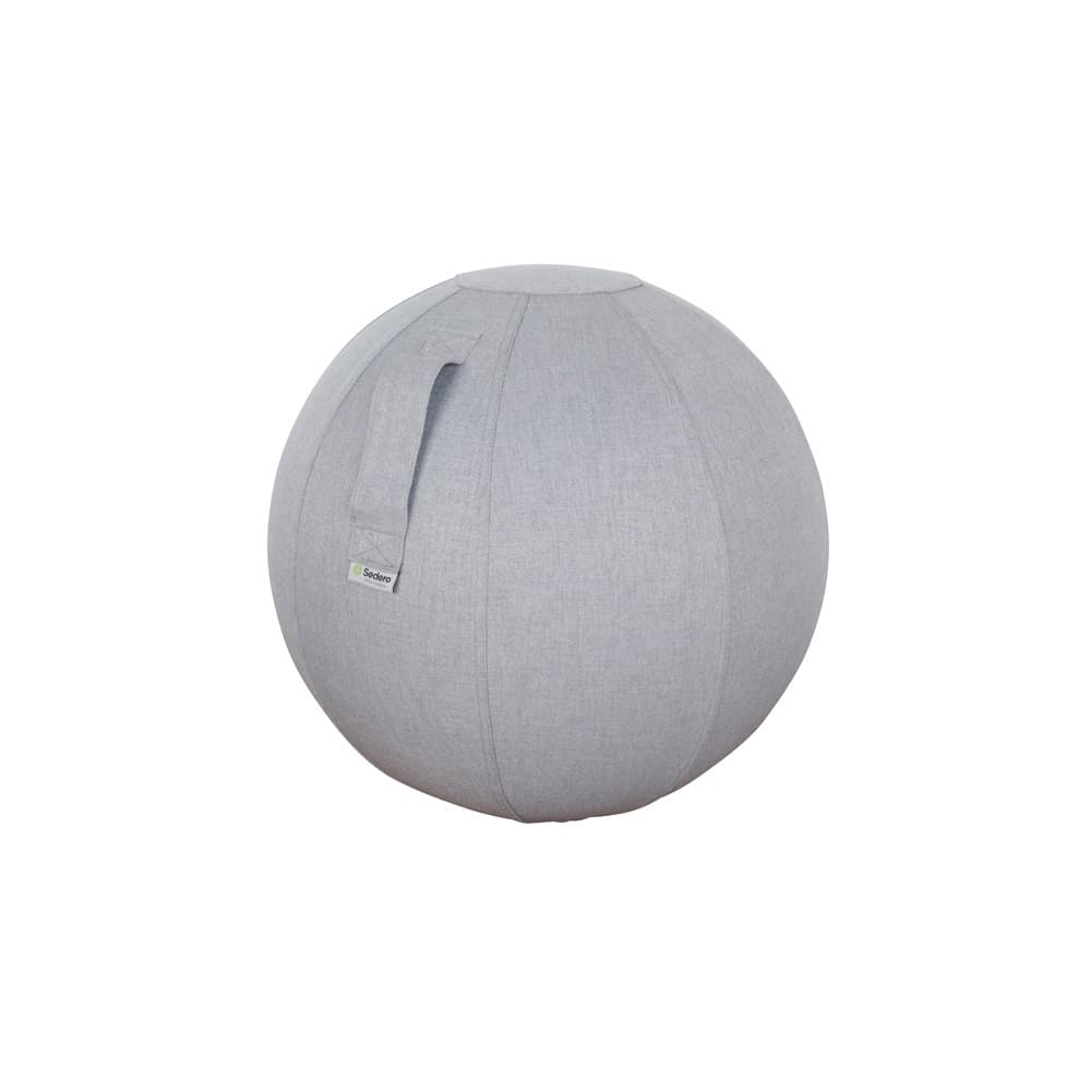 Ergonomisk sittboll - 55 cm - Ljusgrå