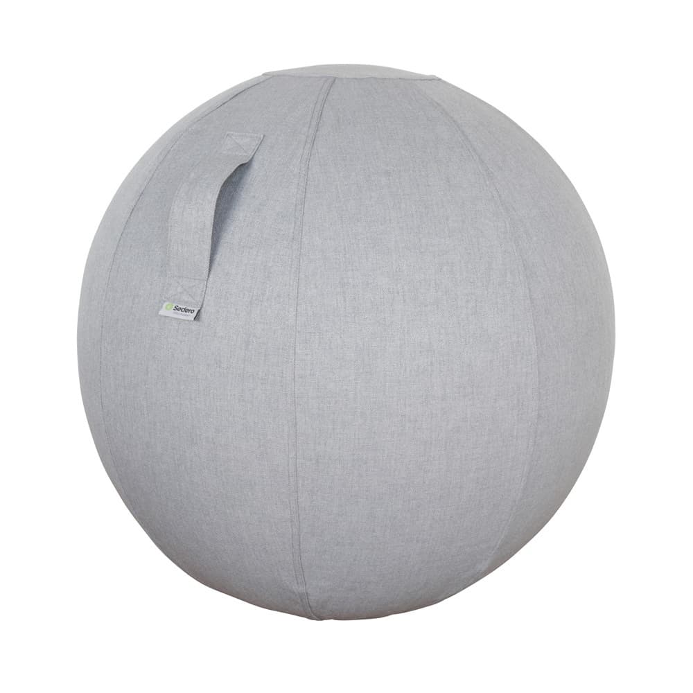 Ergonomisk sittboll - 75 cm - Ljusgrå