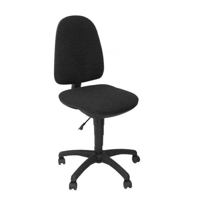 Ergonomisk kontorsstol med permanent kontaktmekanism, justerbar i höjdled och anatomiskt format ryggstöd - Sits och