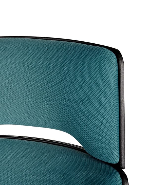 Kontorstol Blågrønn Stoff Svingbar Justerbar Ergonomisk Arbeidsstol Hjemmekontor Trendy design