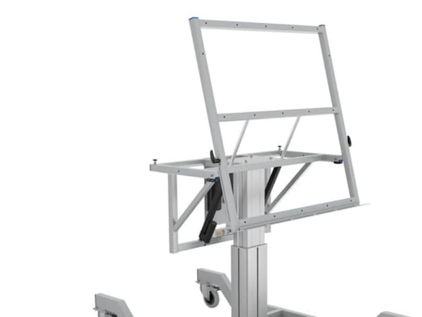 Hjulsats för monteringsbord 1 och 2 RAL 9006