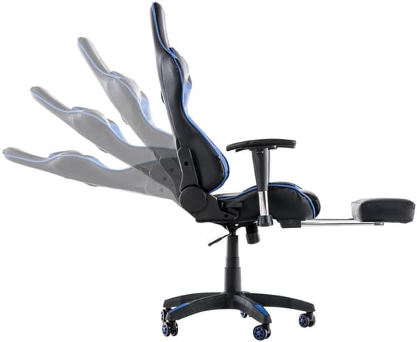 CLP Kontorsstol XL Turbo Konstläder med fotstöd