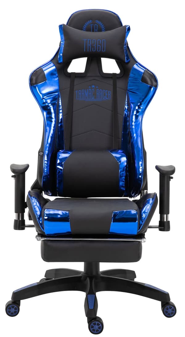CLP Kontorsstol XL Turbo Konstläder med fotstöd