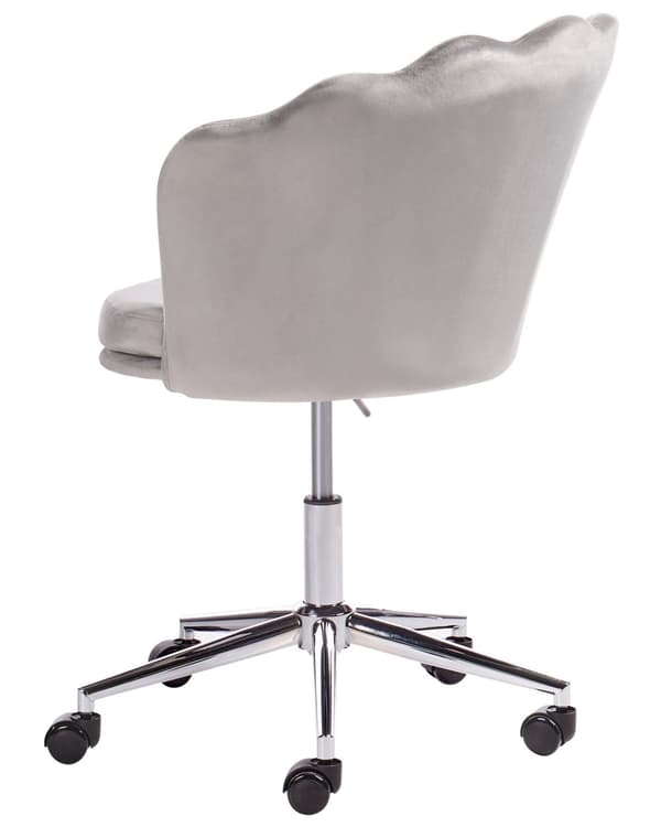 Kontorsstol Grön Sammet Justerbar Höjd Hemmakontor Barnrum Art Déco Klassisk Modern Design