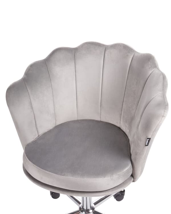 Kontorsstol Grön Sammet Justerbar Höjd Hemmakontor Barnrum Art Déco Klassisk Modern Design