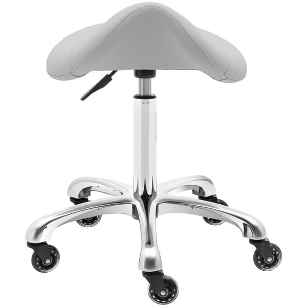 physa Sadelstol - 570–750 mm - 150 kg - Ljusgrå