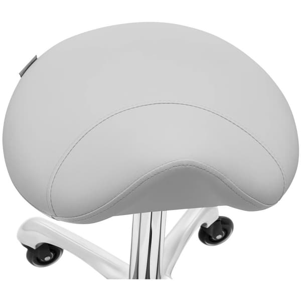 physa Sadelstol - 570–750 mm - 150 kg - Ljusgrå